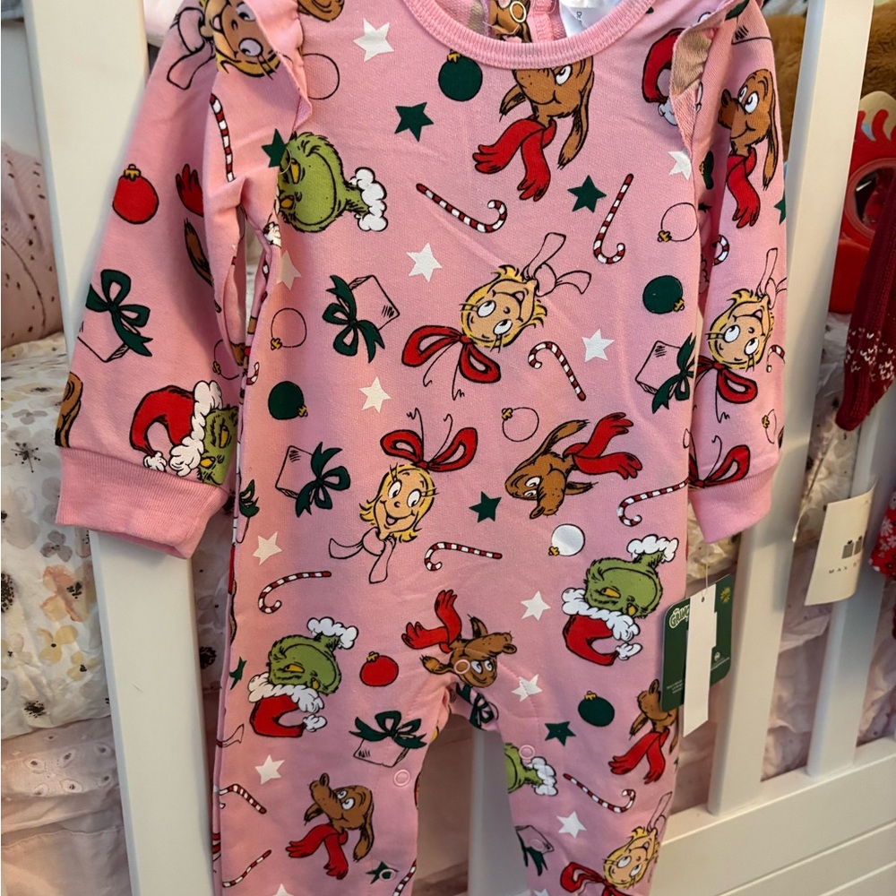 Charming Pink Character Bodysuit for Kids